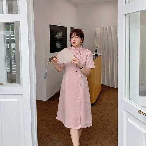 【大きいサイズ】現代版　チャイナドレス　ワンピース 定価19,800円　結婚式 楽天市場】チャイナ風 ワンピース 大きいサイズの通販