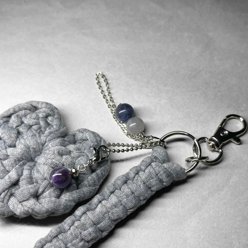 T-shirt yarn keychain 12/Tシャツヤーンキーホルダー 12