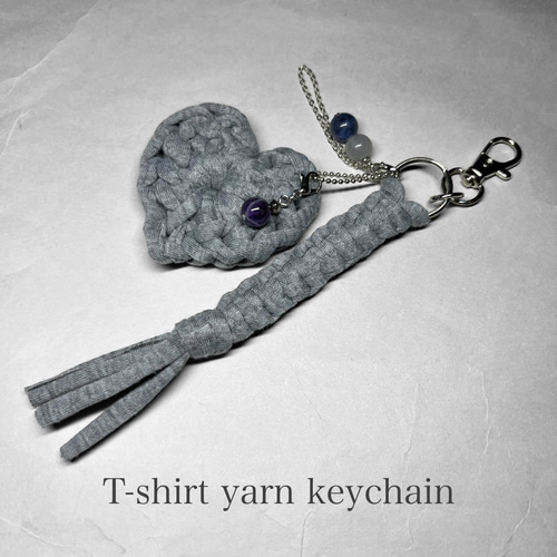 T-shirt yarn keychain 12/Tシャツヤーンキーホルダー 12