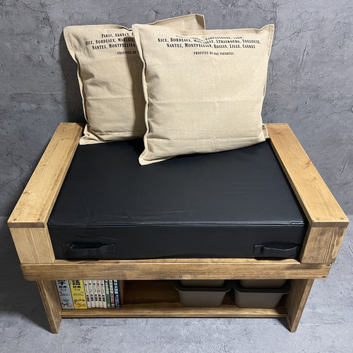 一台四役！　ソファーベッド　ソファ・カウチ・ベッド・分割OK！ 一台四役！ ソファーベッド ソファ・カウチ・ベッド・分割OK！ブラック