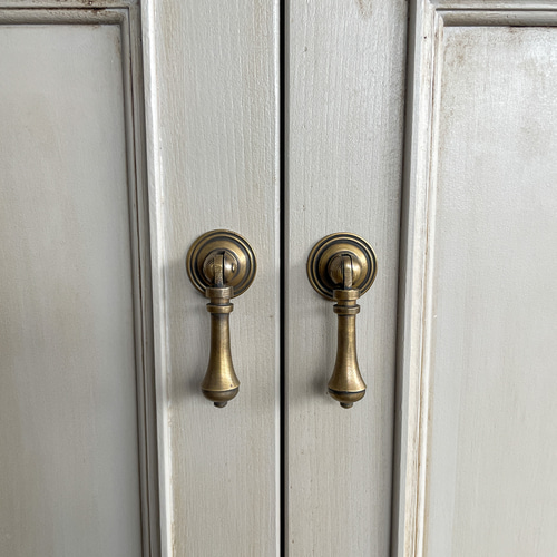 フランスアンティーク調カップボード シャビーシック 飾り棚 オーダー