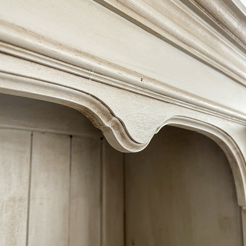 フランスアンティーク調カップボード シャビーシック 飾り棚 オーダー