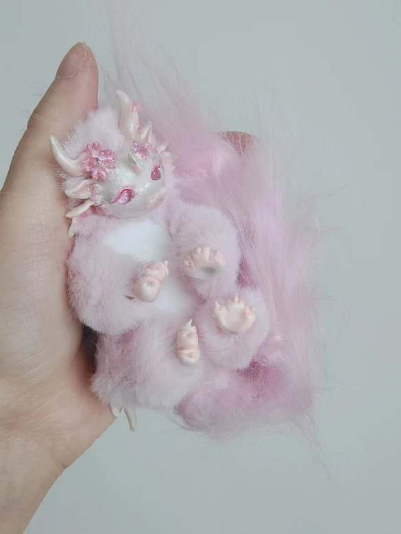 不思議な動物　桜の精霊ピンク 13枚目の画像
