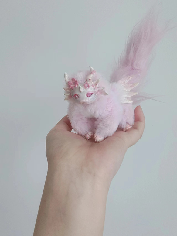 不思議な動物　桜の精霊ピンク 14枚目の画像