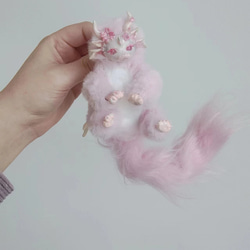 不思議な動物　桜の精霊ピンク 11枚目の画像