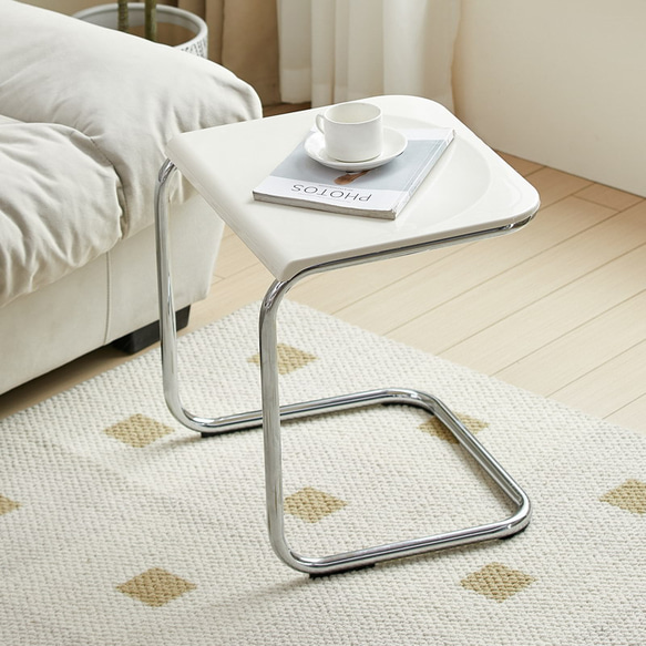 サイドテーブル コーヒーテーブル 机 椅子 スツール チェア スケルトン リビング インテリア 寝室 ch-1167 12枚目の画像