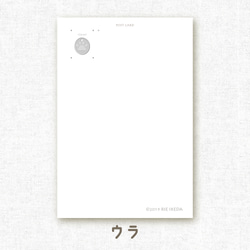 [選べるポストカード] No.19 ネコあくび(茶) 2枚目の画像
