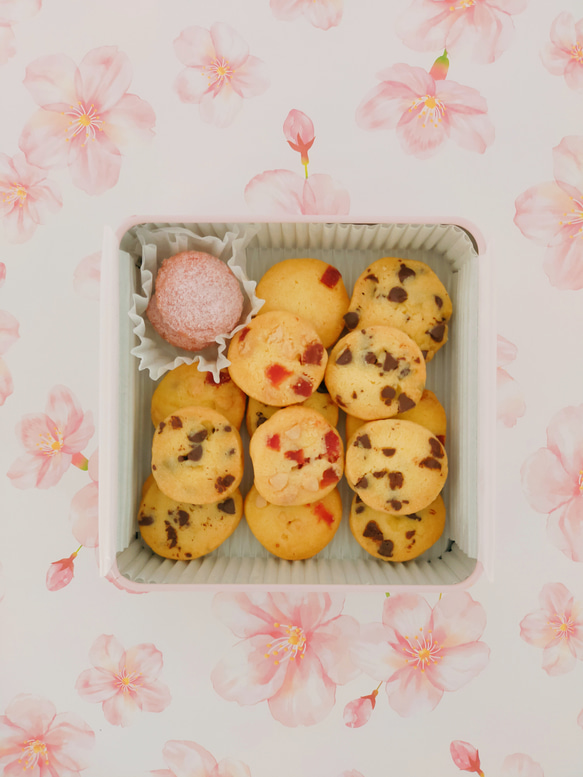 春のクッキー缶 2枚目の画像