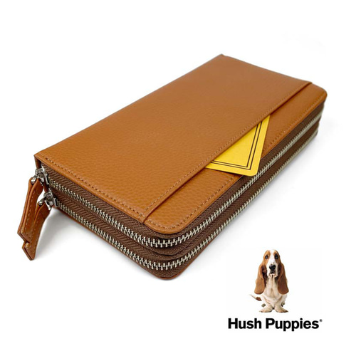 全6色 Hush Puppies ハッシュパピー リアルレザー ダブル