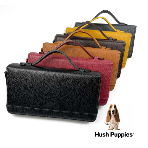全6色 Hush Puppies ハッシュパピー リアルレザー ダブル