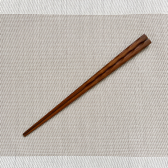 リグナムバイタ　箸　手作り　35 1枚目の画像