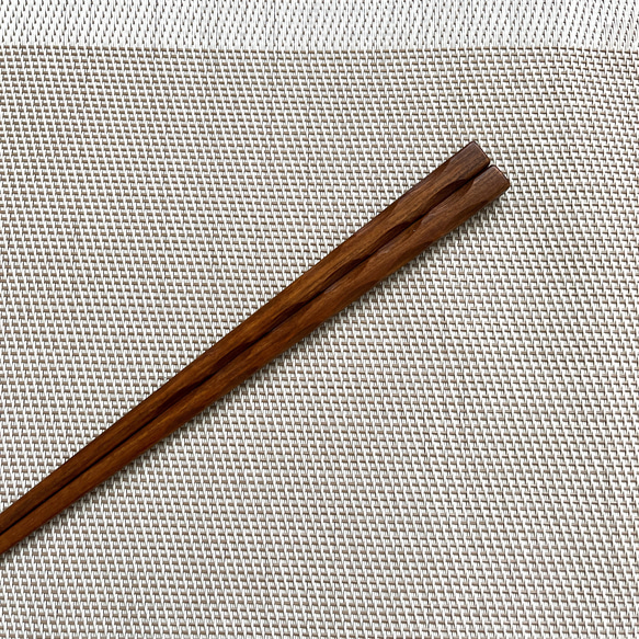 リグナムバイタ　箸　手作り　35 2枚目の画像