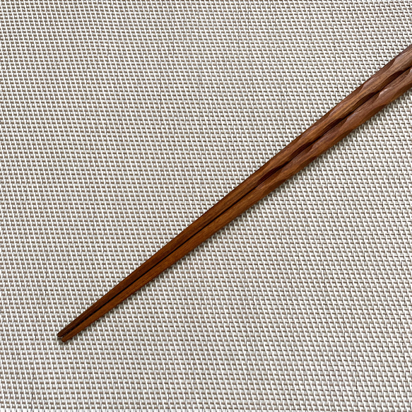 リグナムバイタ　箸　手作り　35 3枚目の画像