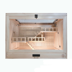 130cm ×45cm 大型ケージ 木製ケージ 爬虫類ケージ ハウス・小屋
