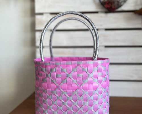 ppカゴ、むっちゃ 楽天市場】【20％OFFクーポン配布】 PPバンド バッグ 買物かご