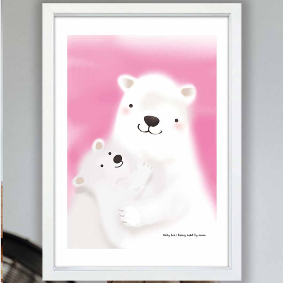 愛される子グマ 熊 イラスト ポスター A4 A3 A2 A1 アート アート