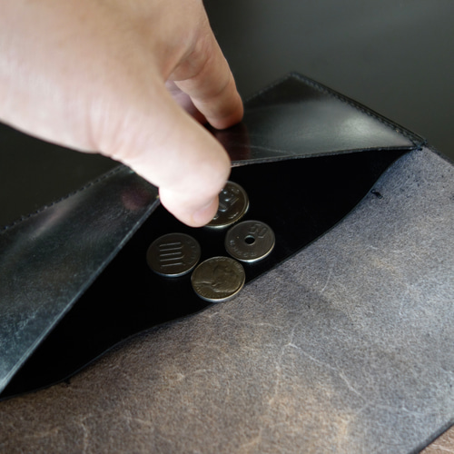 長く使える　極厚4㎜の入手困難な英国ベイカー社製　ブライドルレザー　長財布 長く使える 極厚4㎜の入手困難な英国ベイカー社製 ブライドルレザー