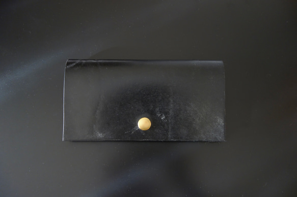 イギリスブライドルレザー 長財布 J.ベイカー社 真鍮ホック 長財布