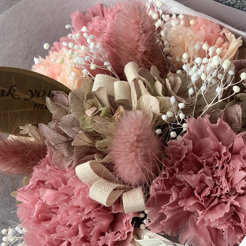 プリザーブドフラワー 花材(No.21)　カーネーション　14個 プリザーブドフラワー 花材(No.21) カーネーション 14個 プリザーブド