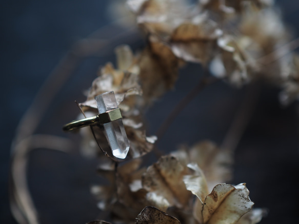 quartz brass earcuff (amaake) 9枚目の画像