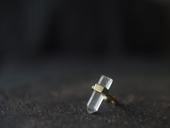 quartz brass earcuff (amaake) 4枚目の画像