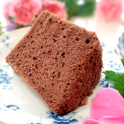 Creema限定【送料無料】『米粉☆シフォンケーキ』(ココア)、米粉シフォン、ギフト 2枚目の画像