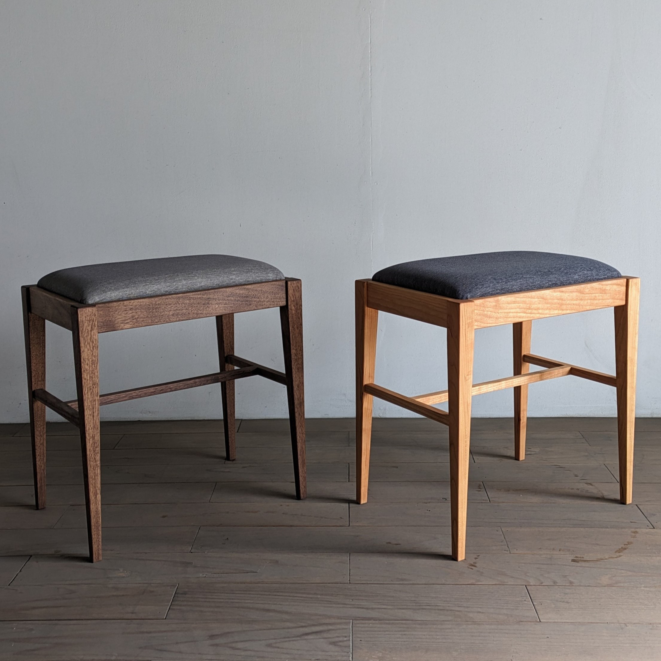 栗材スツール 高さ43cm 丸椅子 stool 椅子 ナチュラルの人気商品・通販