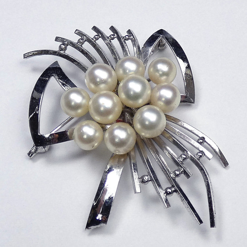 新品❗️ ⭐️ 真珠のブローチ ○本真珠○ パールブローチ 本真珠 入学式