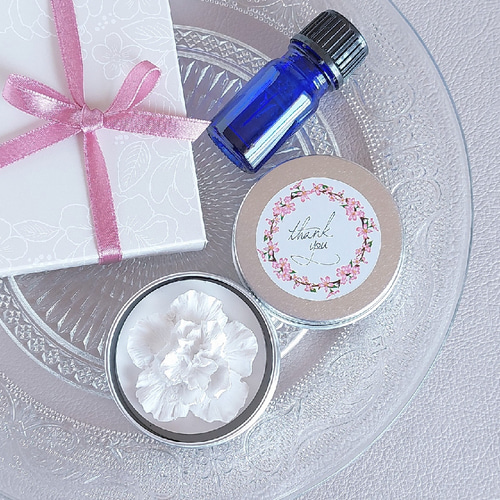 アロマストーンシェル＆プルメリアサシェセット アロマ・キャンドル