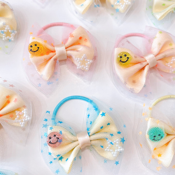 ୨୧キラキラりぼんセットE୨୧ヘアゴム⑅﻿ベビー&キッズ⑅﻿ハンドメイド⑅﻿ ୨୧キラキラりぼんセットE୨୧ヘアゴム⑅﻿ベビー&キッズ