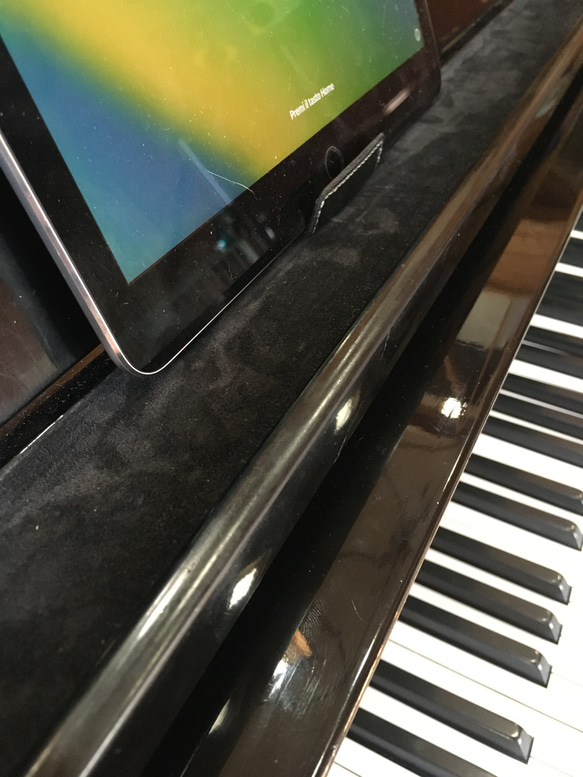 グランドピアノ用　iPad支え具 「ササエさん」 10枚目の画像