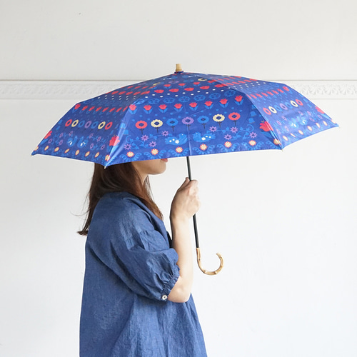 新作　ハンドメイド　tutuvi生地　日傘 みすゞうた×日傘 - craf（クラフ）｜手作り・ハンドメイド・手芸