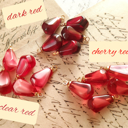 どんぐりリーフチャーム4個キャラメル②、③