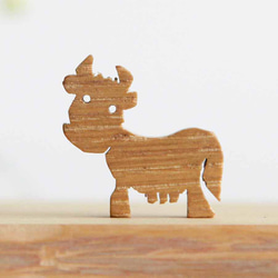 飾って遊べる『ミニチュア干支セット』　かわいいオブジェ　木製インテリア　動物 4枚目の画像