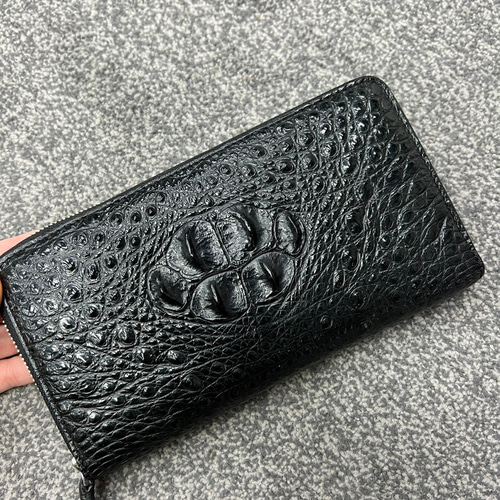 手作り クロコダイル レザー ワニ革 本革 長財布 財布 ワニ革 ビジネス 
