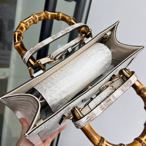 レディース ヒマラヤ クロコダイルレザー トートバッグワニ革 レディース ヒマラヤ クロコダイルレザー トートバッグワニ革