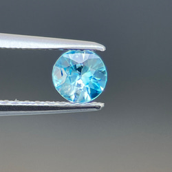 ブルージルコン天然石 4.4mm Natural Blue Zircon 2枚目の画像