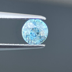 ブルージルコン天然石 4.5mm Natural Blue Zircon 3枚目の画像