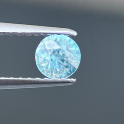 ブルージルコン天然石 4.5mm Natural Blue Zircon 5枚目の画像