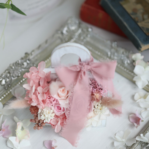 ウッドショッパーアレンジ プリザーブドフラワーアレンジ ギフト