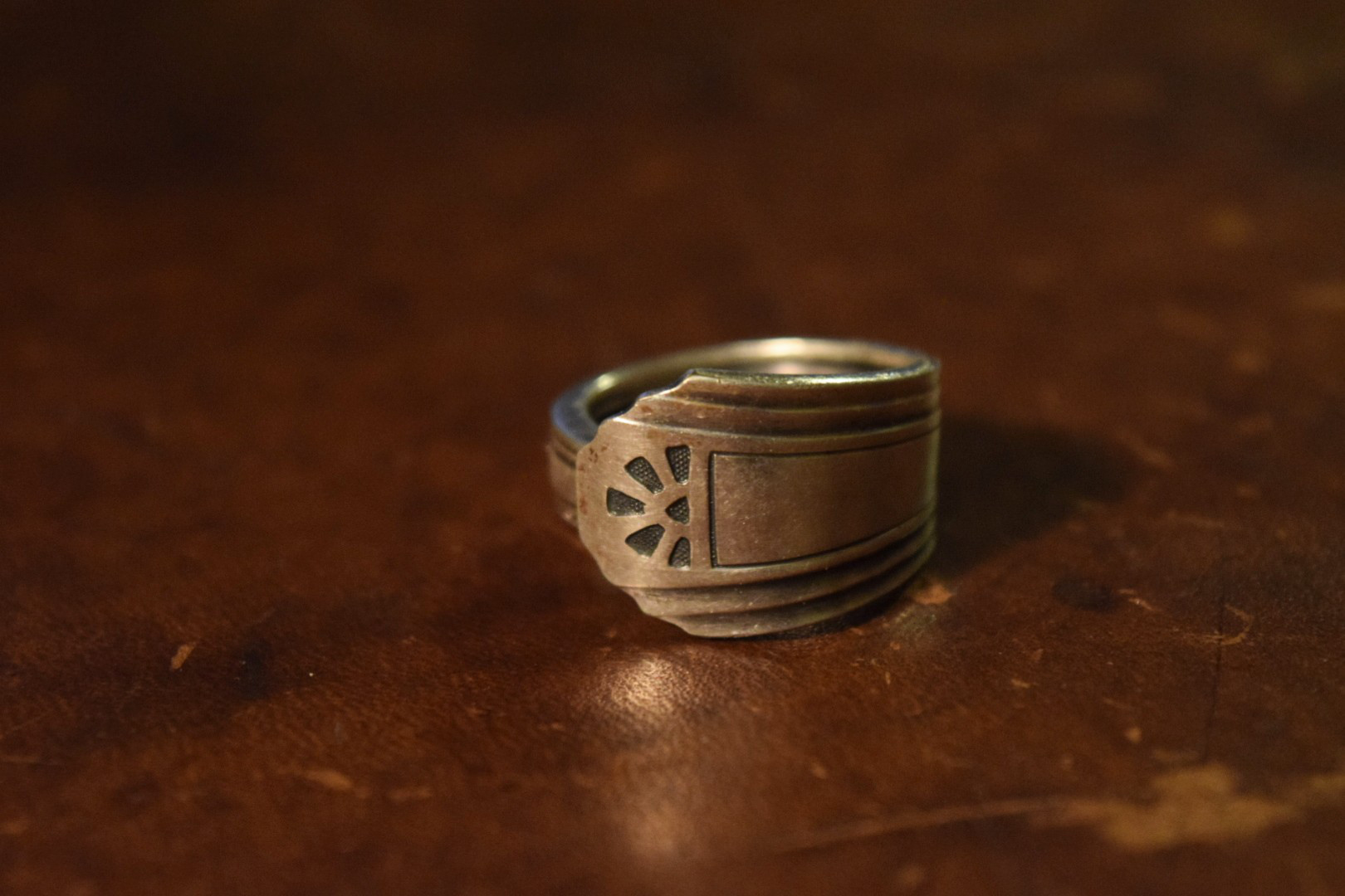 セミアンティークスプーンリング"Legion"