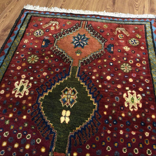 ペルシャビンテージ絨毯 (トライバルラグ) No.CZCH-152 カーペット