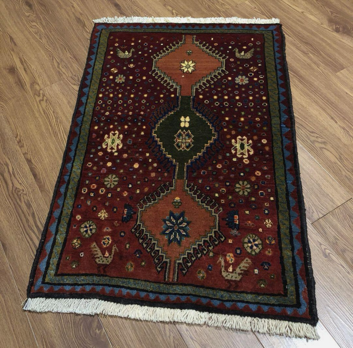 ペルシャビンテージ絨毯 (トライバルラグ) No.CZCH-152 カーペット