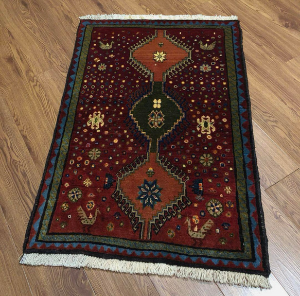 ペルシャビンテージ絨毯 (トライバルラグ) No.CZCH-152 カーペット