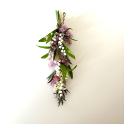 ドライフラワーとガーベラのガーランド֒ •スワッグ ガーランド