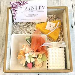 《誕生》五感を余す事なく癒すluxury box《TRINITY BOX》が誕生しました。Type《ミモザ》 1枚目の画像