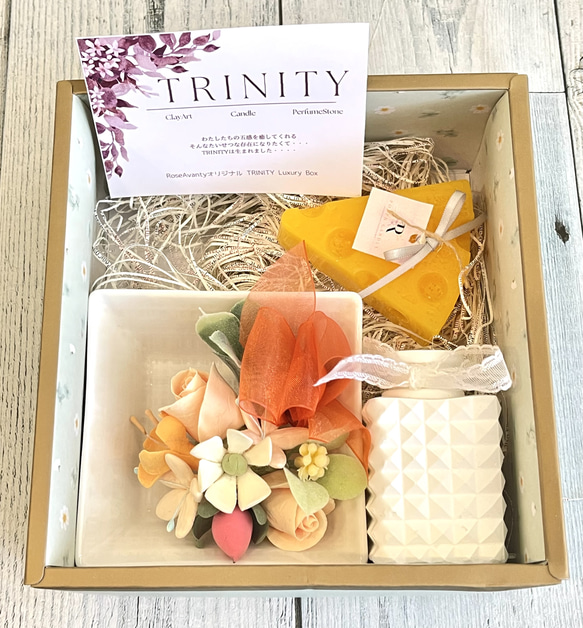 《誕生》五感を余す事なく癒すluxury box《TRINITY BOX》が誕生しました。Type《ミモザ》 1枚目の画像