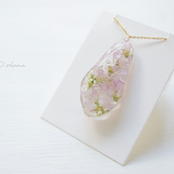 一点物／ﾈｯｸﾚｽ　sakura Crystal*桜舞う 1枚目の画像