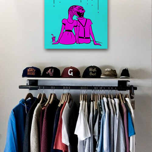 いいスタイル Clingy 写真 半光沢紙 A0サイズ デザインポスター ポップアート 絵画