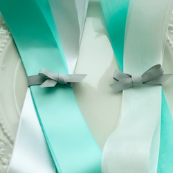 ティファニーブルー リボン ラッピング 結婚式 ヘアーリボン リボン